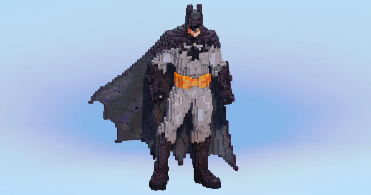 Batman — Minecraft Build by LeonisBuilds