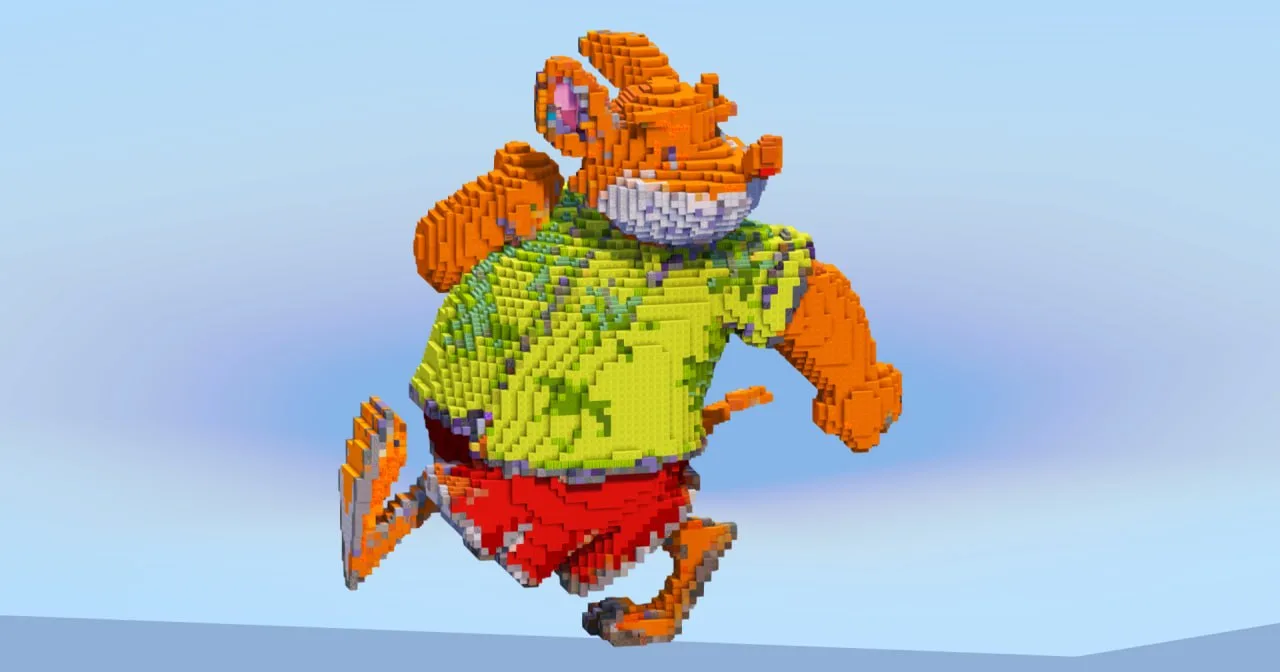 Trap Stilton from Geronimo Stilton — Minecraft Build by LeonisBuilds