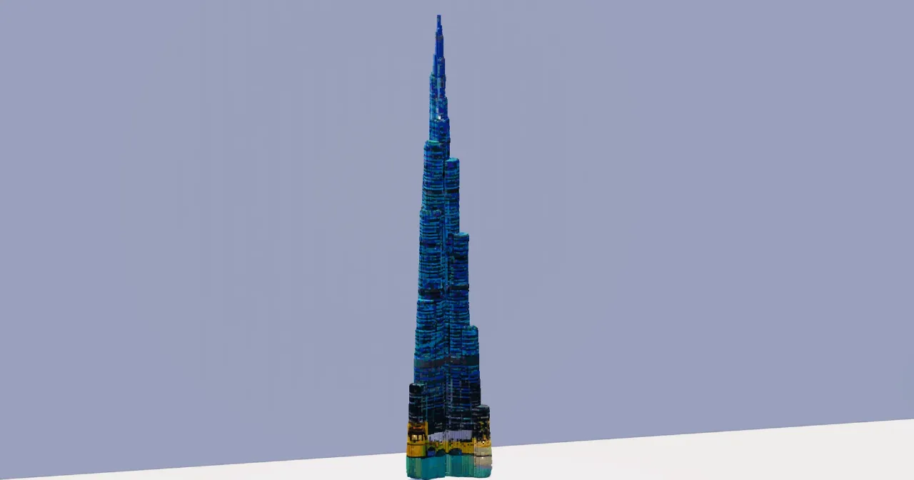 Burj Khalifa — Minecraft Build by ModernCraft