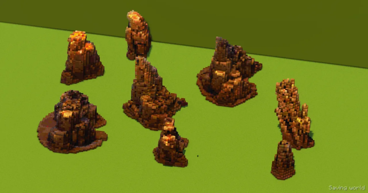 Rocks Pack — Minecraft Build by VerdantBuilds