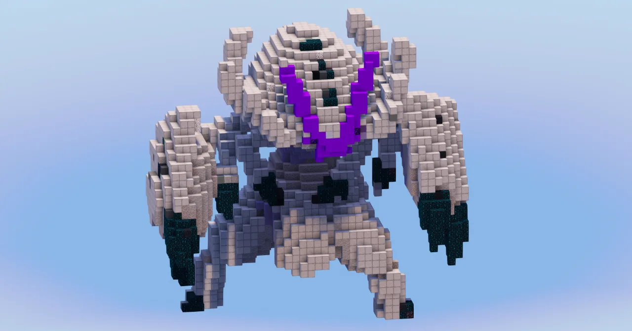 Golisopod from Pokemon — Minecraft Build by LeonisBuilds