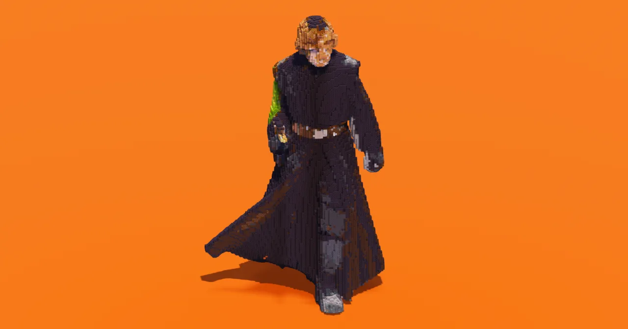 Jedi Black Robe Desert — Minecraft Build by StarWarsCreations