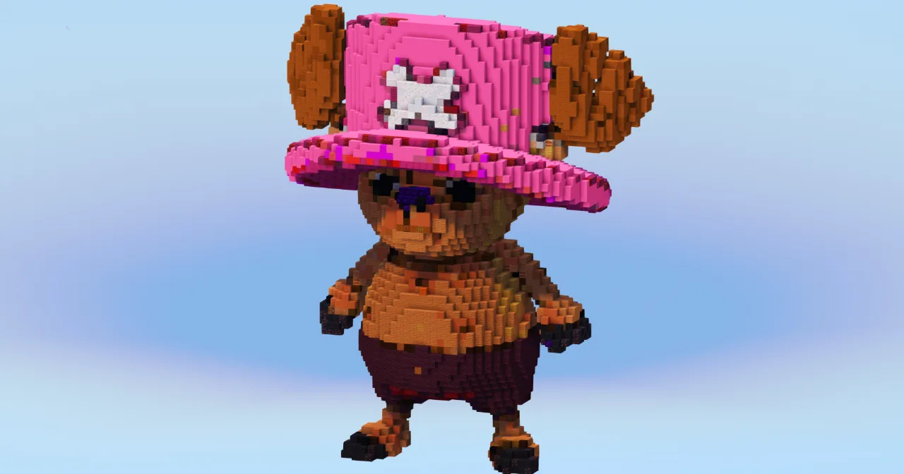 Tony Tony Chopper — Minecraft Build by LeonisBuilds