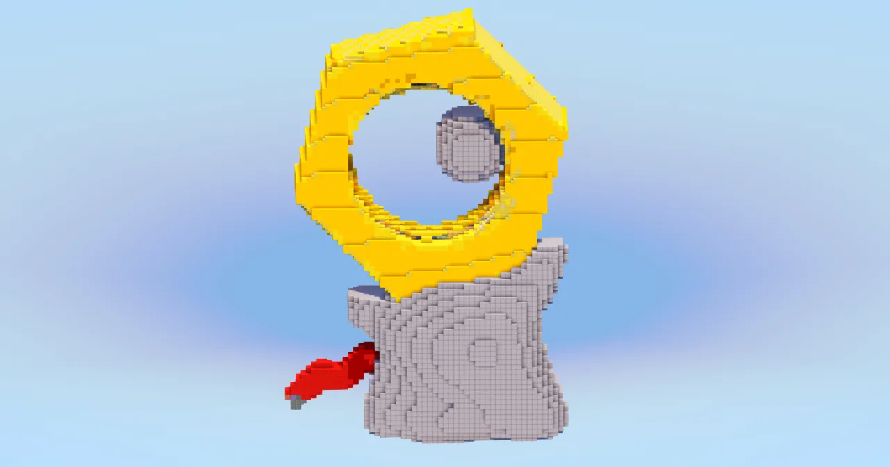 Meltan — Minecraft Build by LeonisBuilds