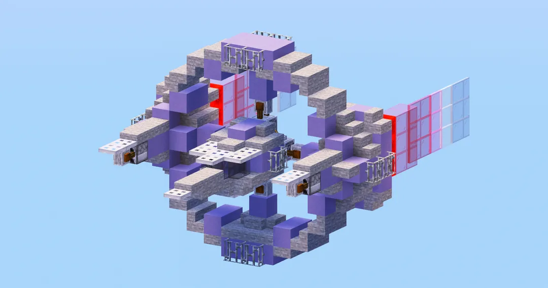 Starship — Minecraft Build by LeonisBuilds