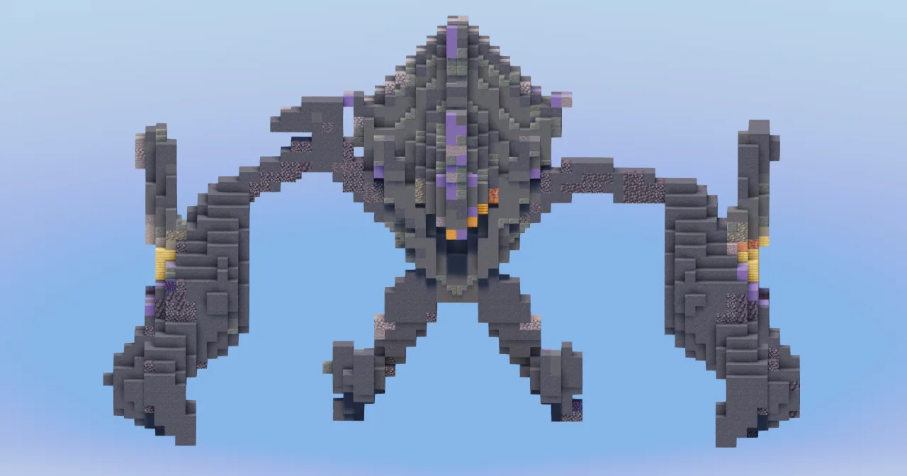 Necrozma from Pokemon — Minecraft Build by LeonisBuilds