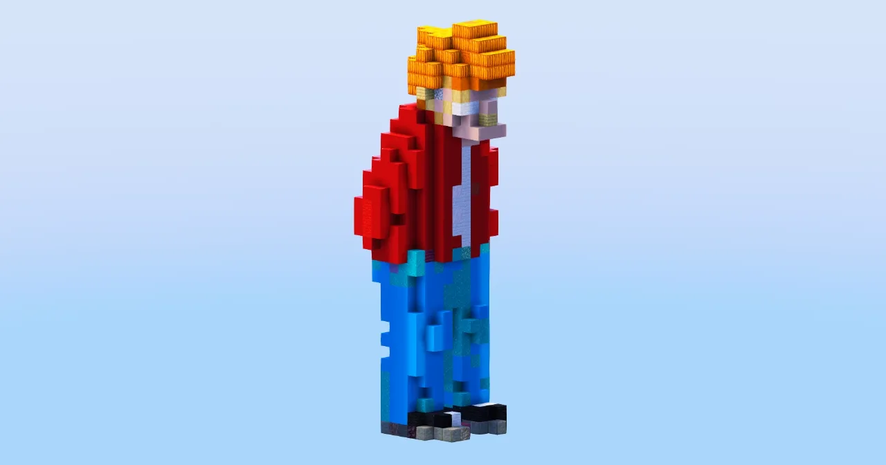 Phillip J Fry — Minecraft Build by LeonisBuilds