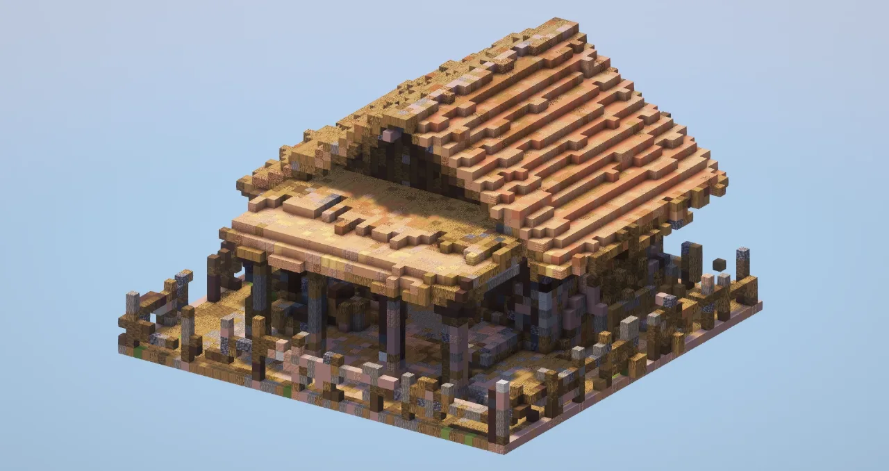 Hut — Minecraft Build by LeonisBuilds