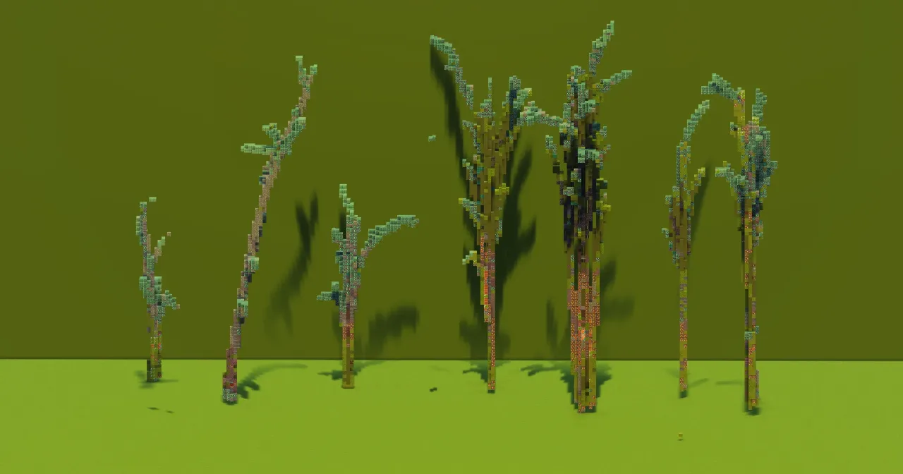 Bamboo Plants Asset — Minecraft Build by VerdantBuilds