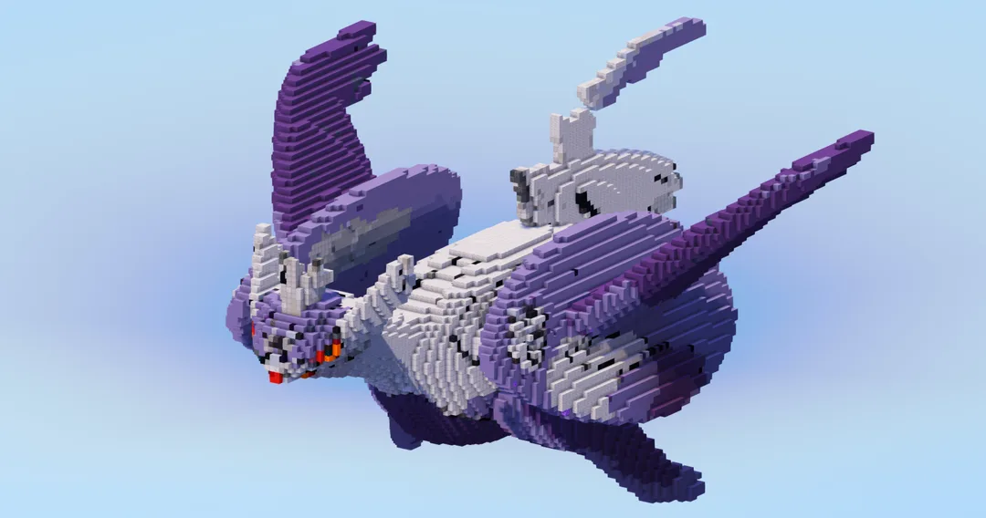 Mega Latios — Minecraft Build by LeonisBuilds