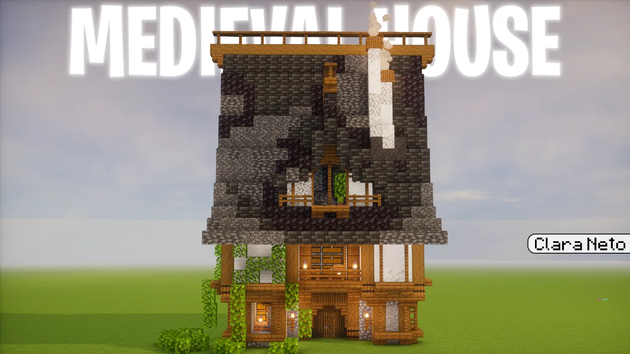 Medieval House — Minecraft Build by claraneto