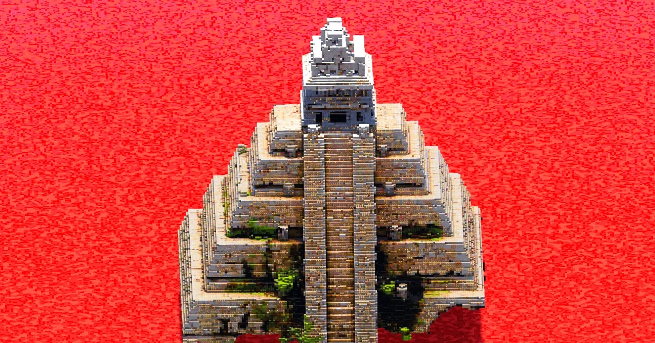 Mayan Stone Temple — Minecraft Build by ImpossibleBuilds
