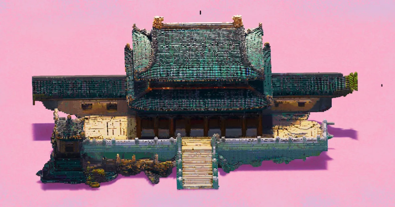 Large Japanese Temple — Minecraft Build by EasternRealms