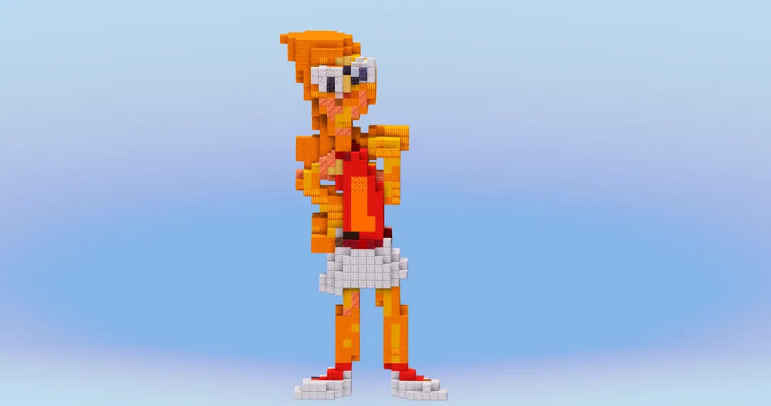 Candace from Phineas and Ferb — Minecraft Build by LeonisBuilds