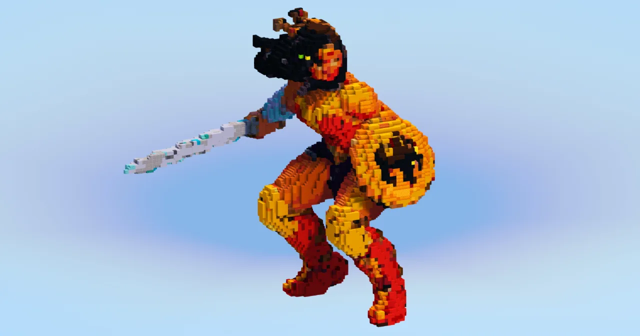 Wonder Woman — Minecraft Build by LeonisBuilds