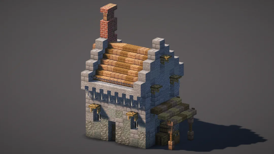 Country House 2 — Minecraft Build by MellowHat