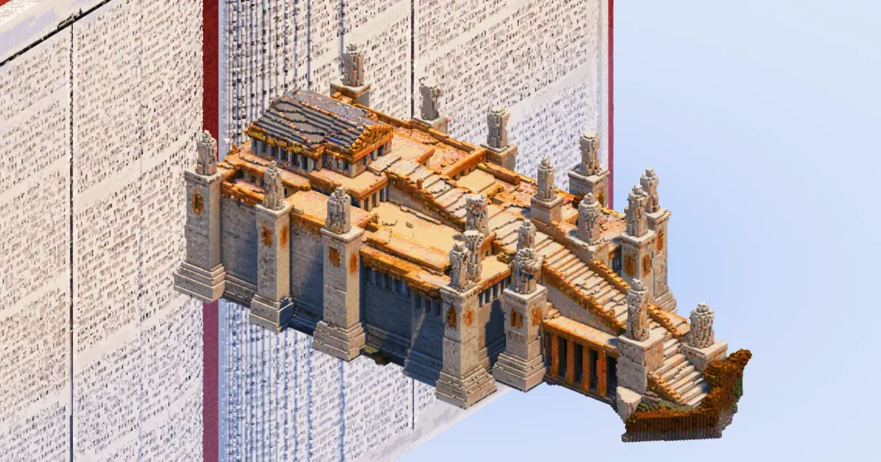 Ancient Temple — Minecraft Build by TheBibleOfBuilding
