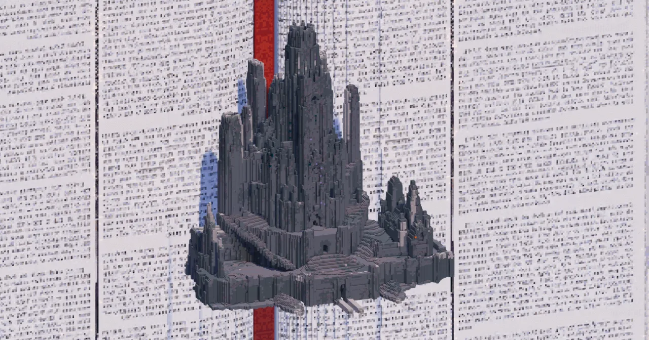 Black Gothic Cathedral — Minecraft Build by TheBibleOfBuilding