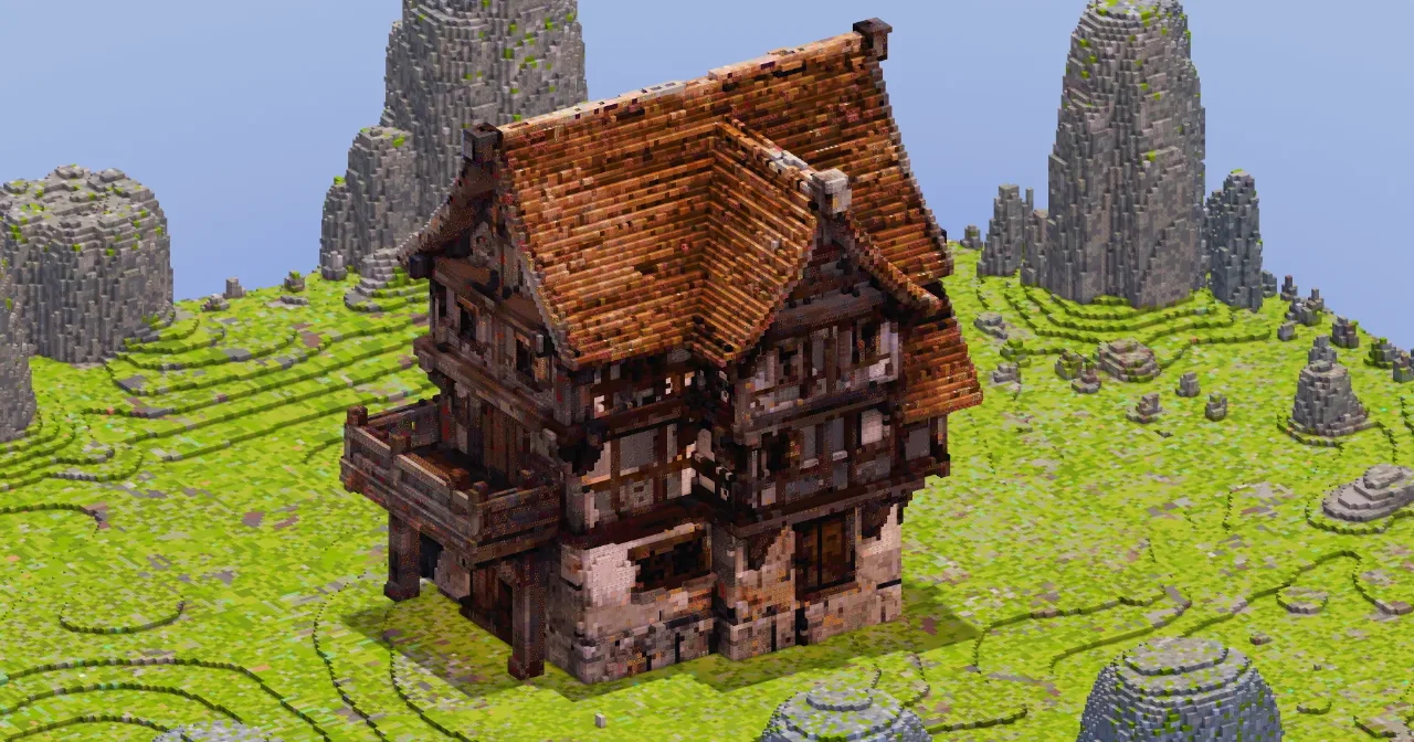 Small Medieval House — Minecraft Build by StrongholdStudios