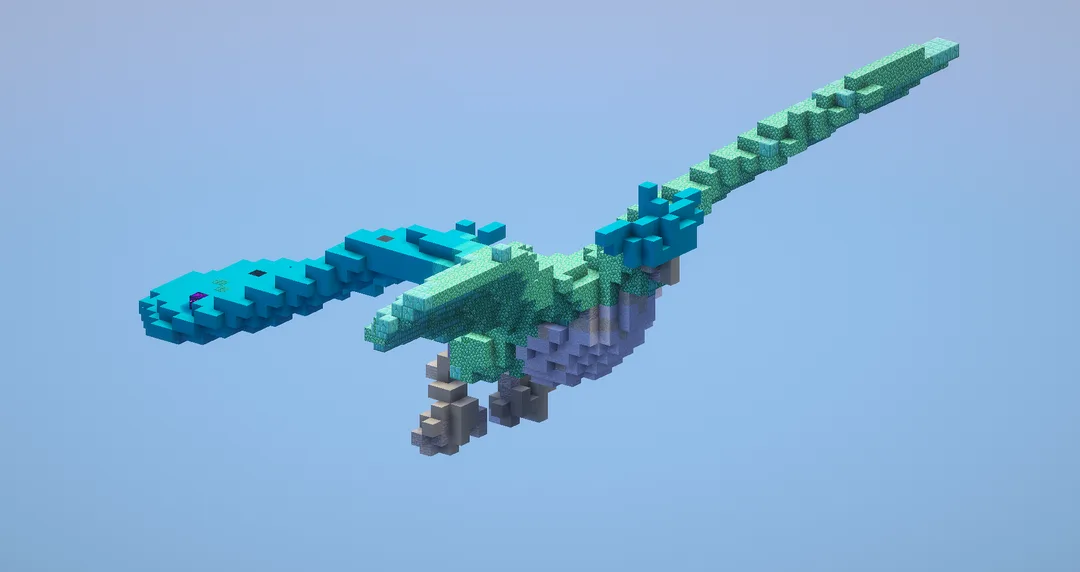 Articuno from Pokemon — Minecraft Build by LeonisBuilds