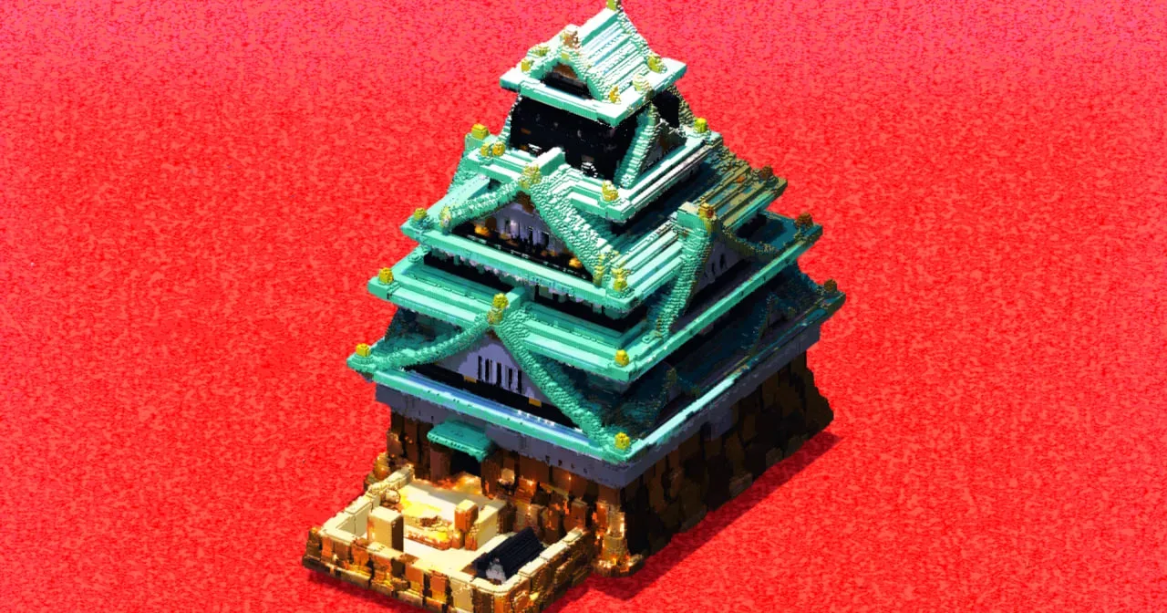 Japanese Castle — Minecraft Build by ImpossibleBuilds
