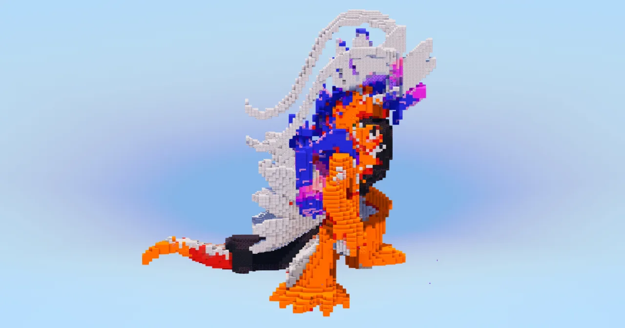 Koraidon — Minecraft Build by LeonisBuilds