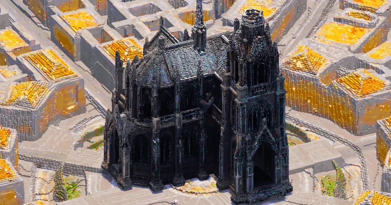 Gothic Cathedral — Minecraft Build by GothicCathedrals