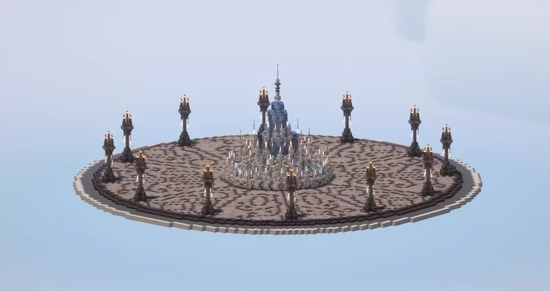 Gothic Square 2.0 — Minecraft Build by LeonisBuilds
