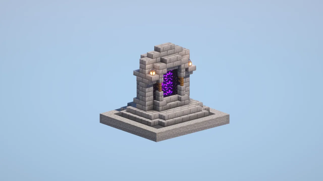 Starter Portal — Minecraft Build by LeonisBuilds
