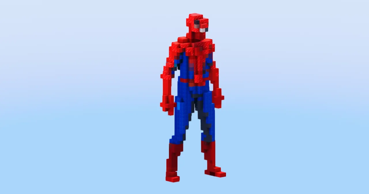 Peter Parker — Minecraft Build by LeonisBuilds