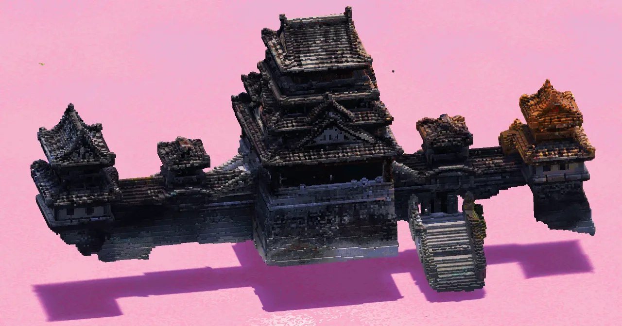 Japanese Castle — Minecraft Build by EasternRealms