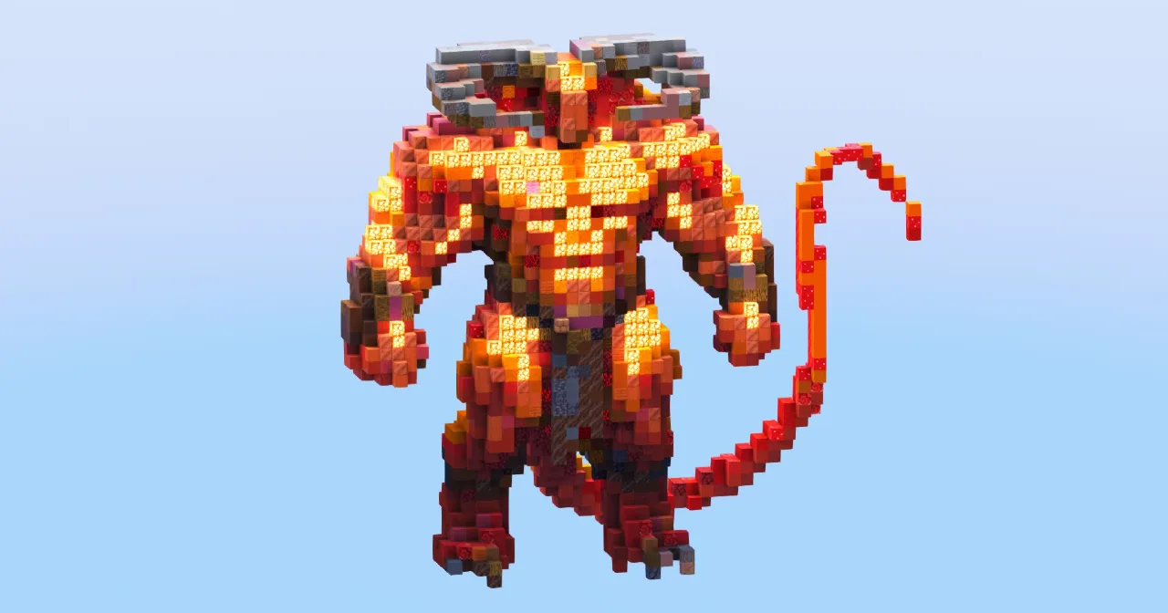 Demon Small — Minecraft Build by LeonisBuilds
