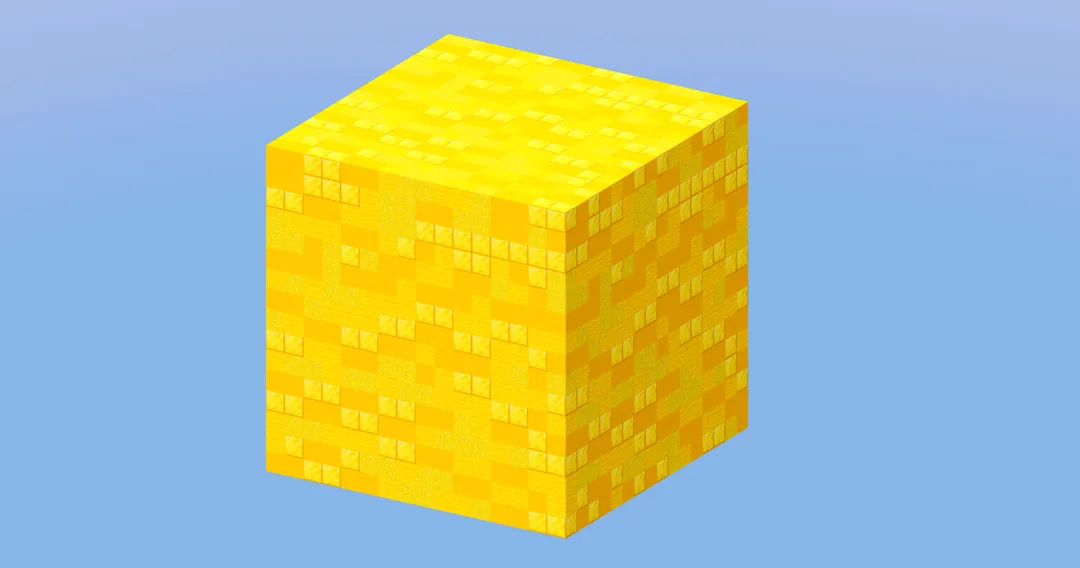 Yellow Wool 16x16x16 Blocks — Minecraft Build by LeonisBuilds