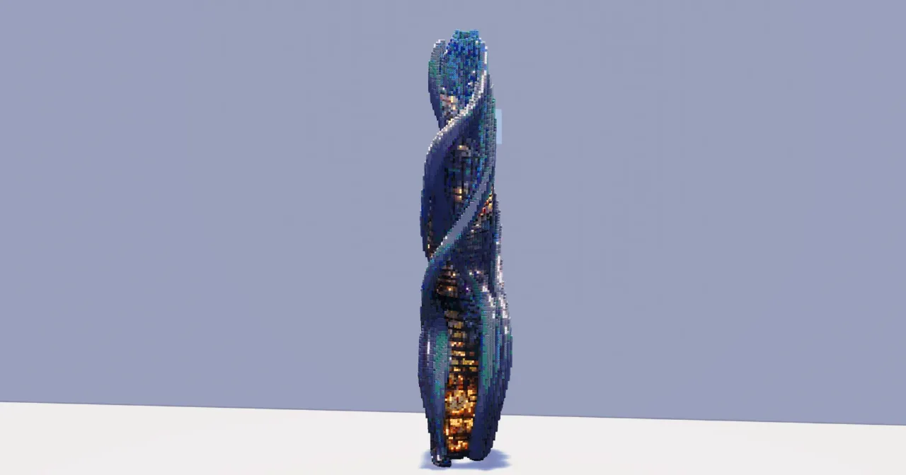 Futuristic Building — Minecraft Build by ModernCraft