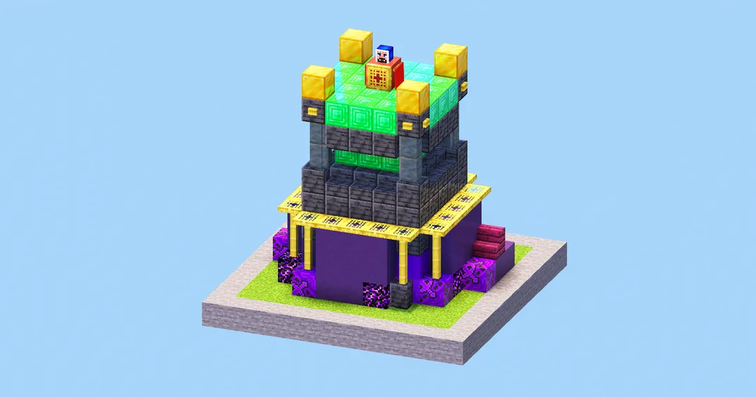 Clash of Clans Wizard Tower Level 14 — Minecraft Build by LeonisBuilds