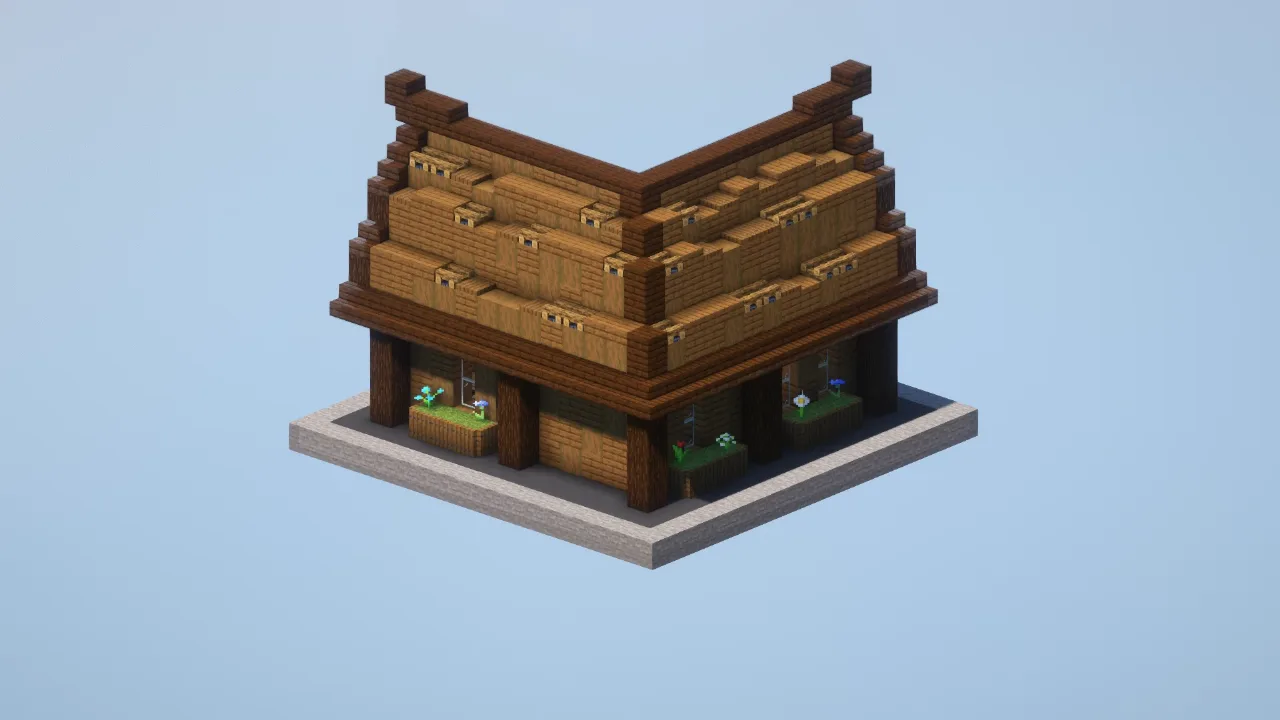 Beginner House — Minecraft Build by LeonisBuilds