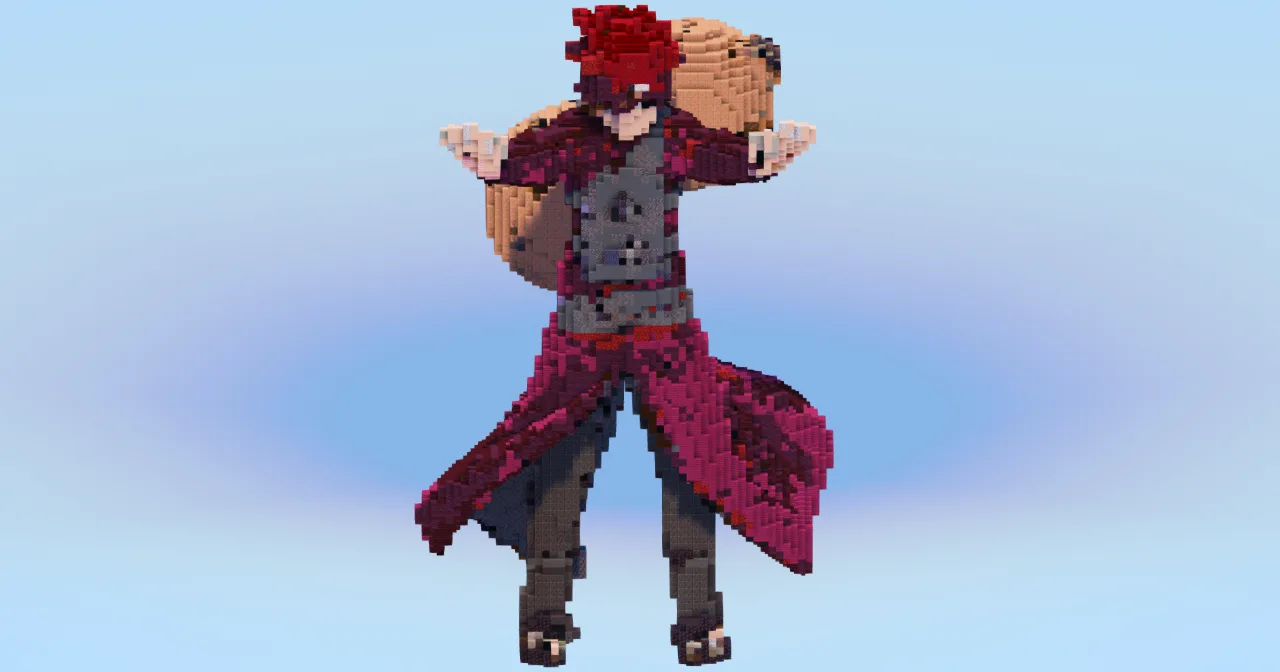 Gaara — Minecraft Build by LeonisBuilds