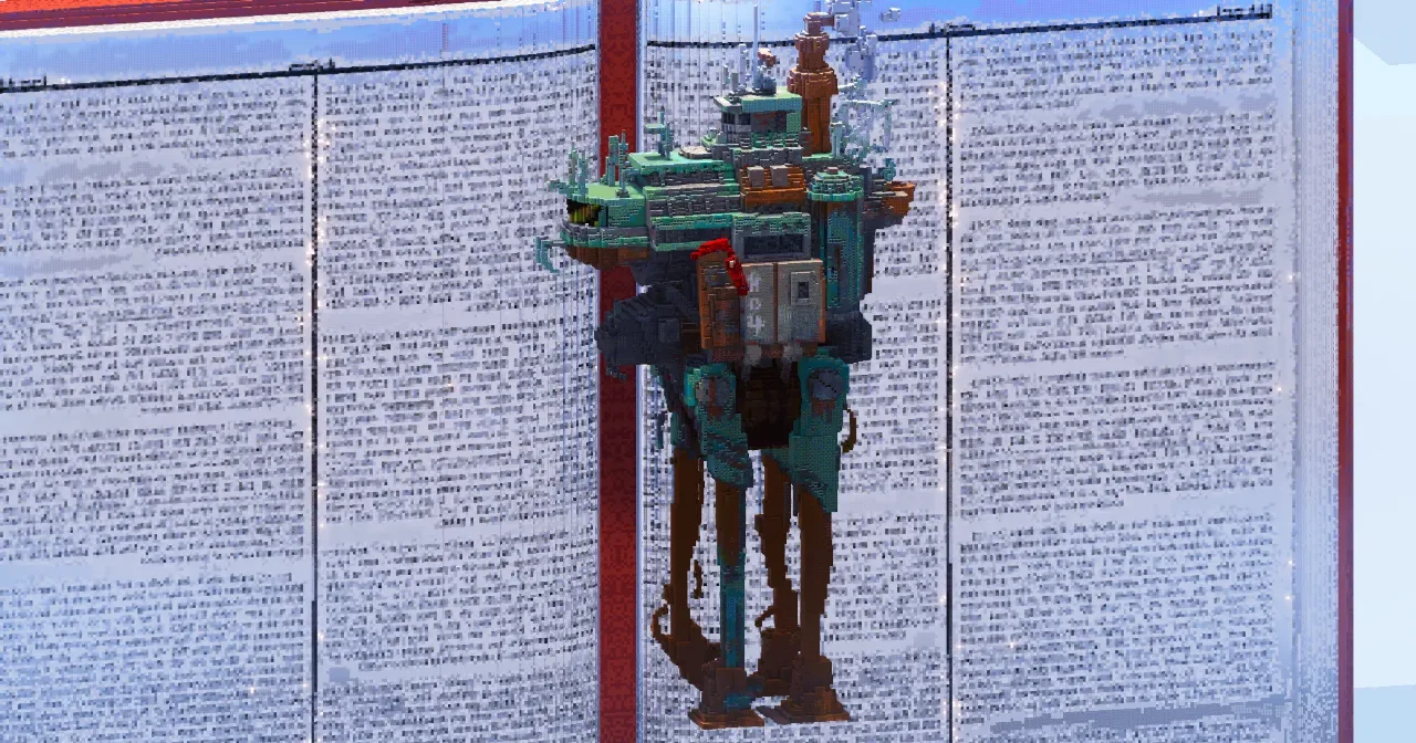 Giant Steampunk Machine — Minecraft Build by TheBibleOfBuilding