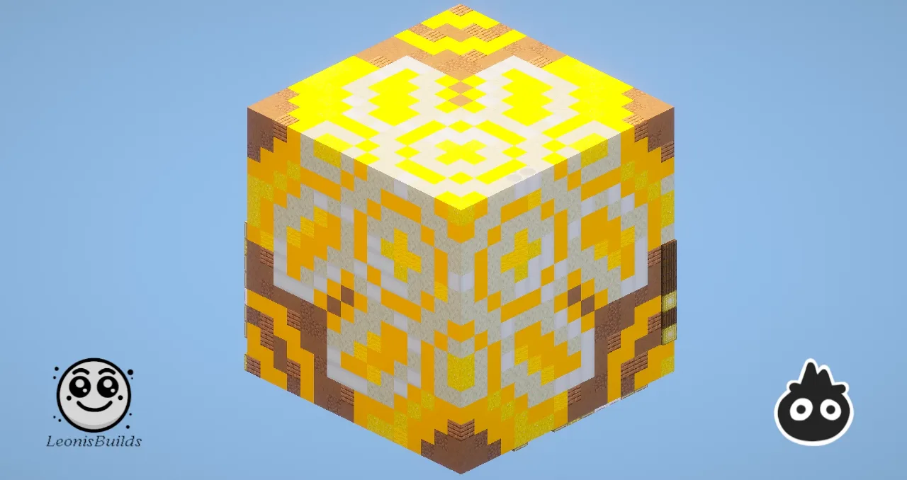 Yellow Glazed Terracotta (Collab) — Minecraft Build by LeonisBuilds