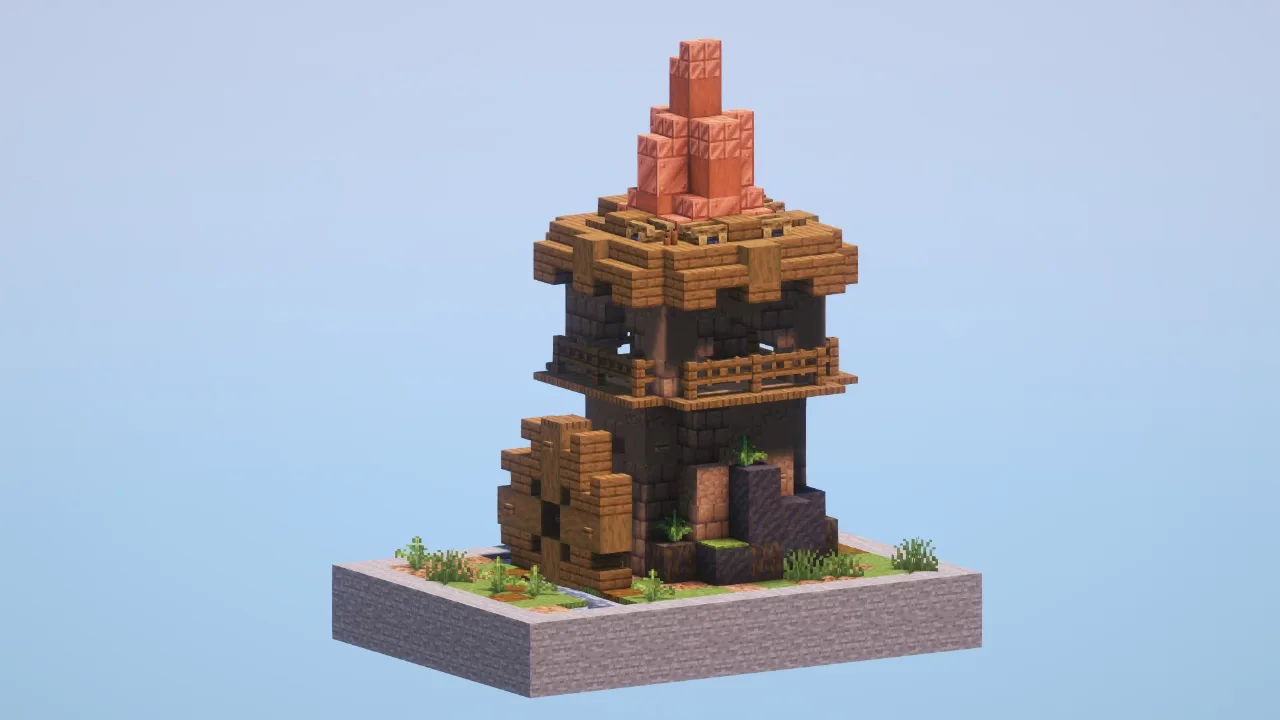 Rural Watermill — Minecraft Build by LeonisBuilds