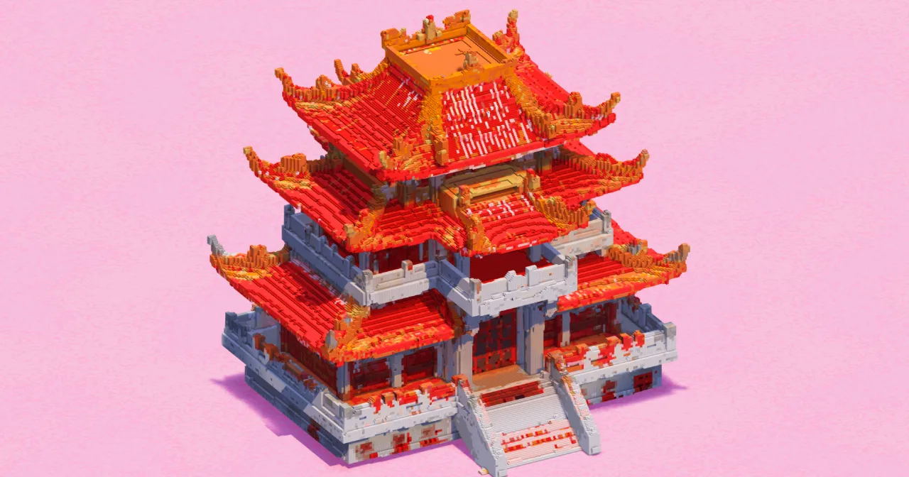 Chinese Red Temple — Minecraft Build by EasternRealms