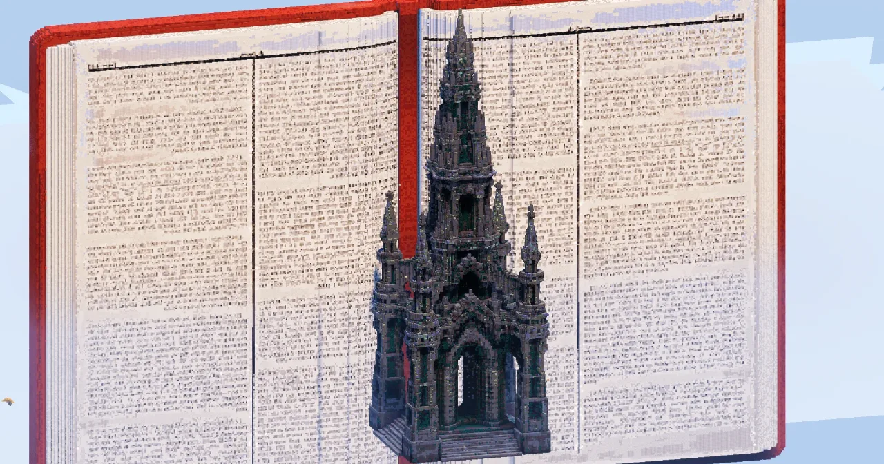 Gothic Temple Tower — Minecraft Build by TheBibleOfBuilding