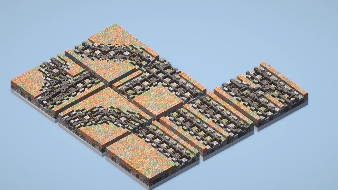 Steampunk Rails Pack — Minecraft Build by LeonisBuilds