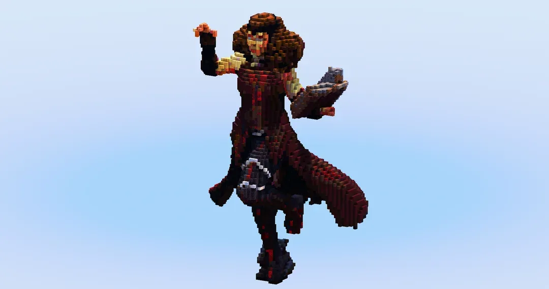 Scarlet Witch — Minecraft Build by LeonisBuilds