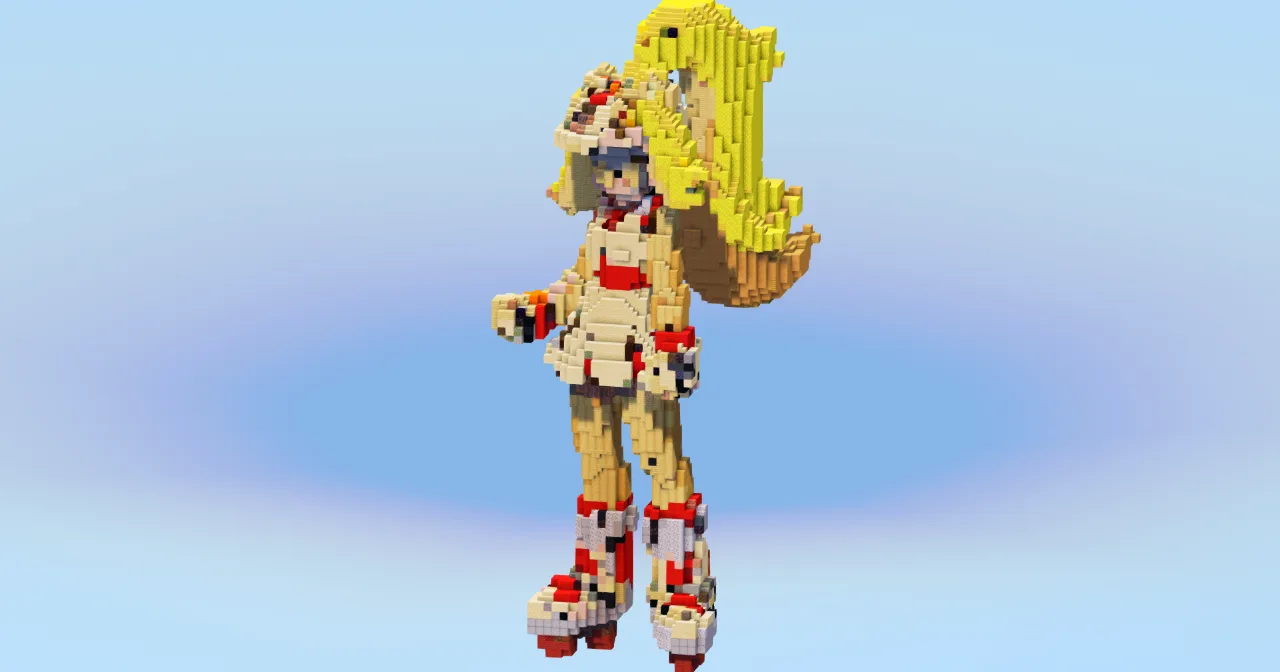 Korrina Gym Leader — Minecraft Build by LeonisBuilds