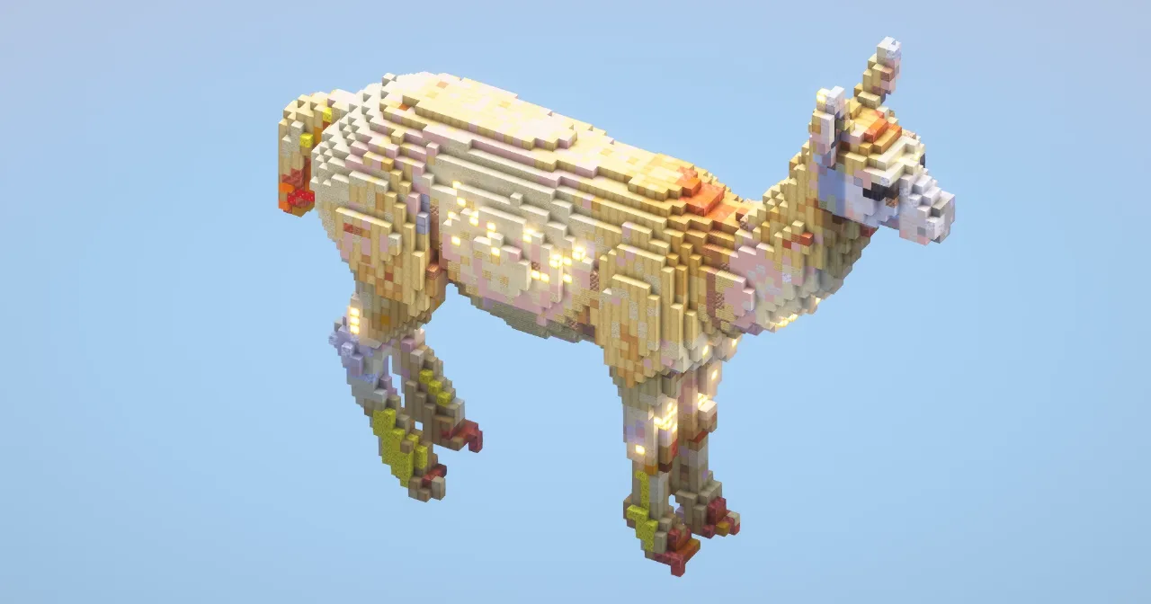 Llama‎ — Minecraft Build by LeonisBuilds