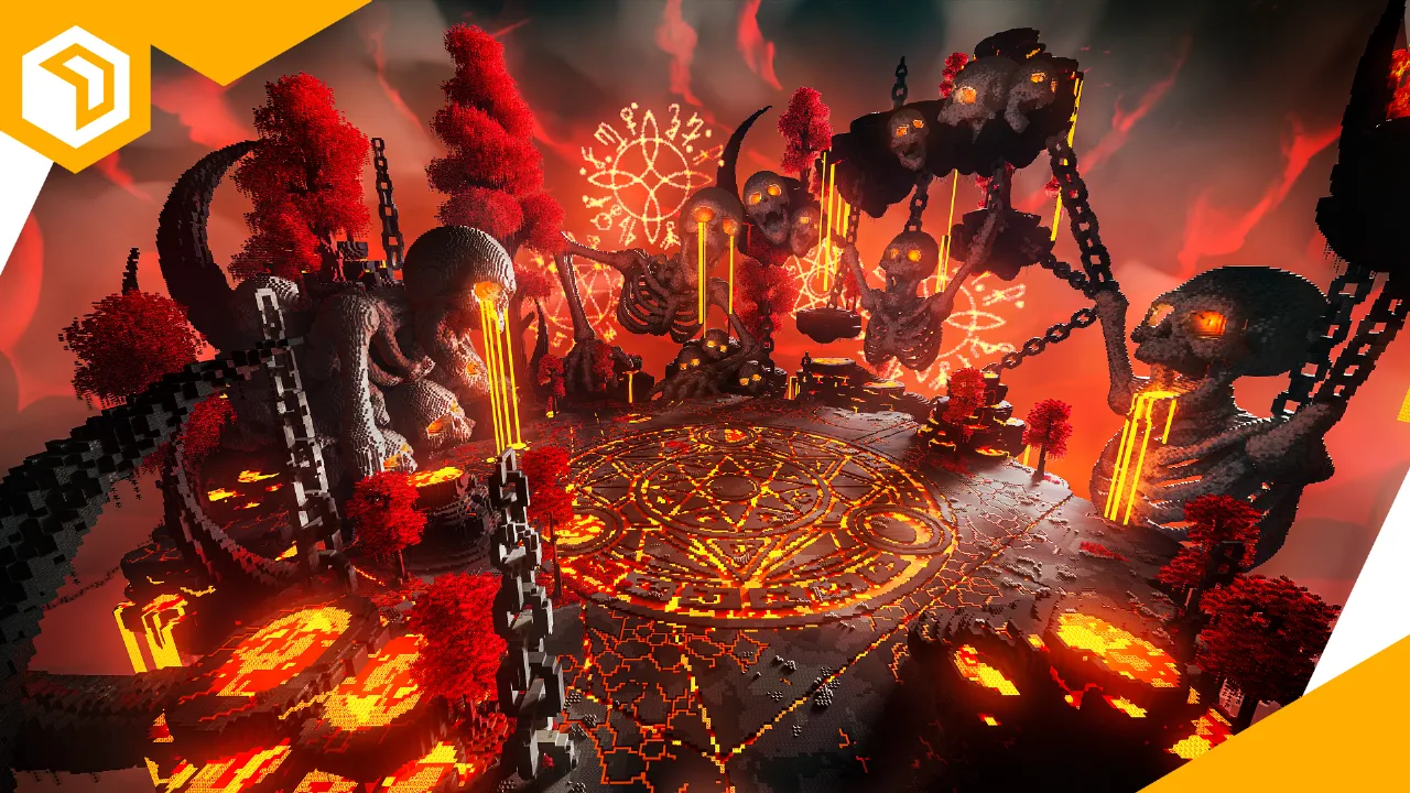 Hell Boss Arena — Minecraft Build by BlockyVerse