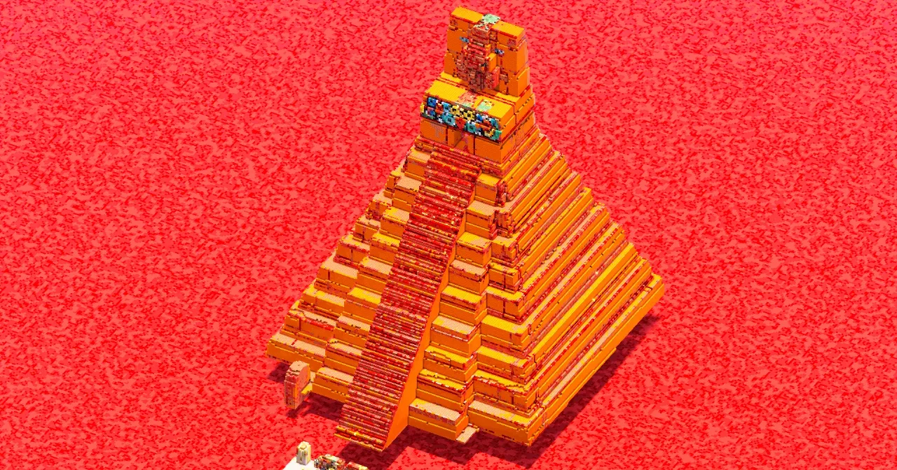 Aztec Pyramid — Minecraft Build by ImpossibleBuilds