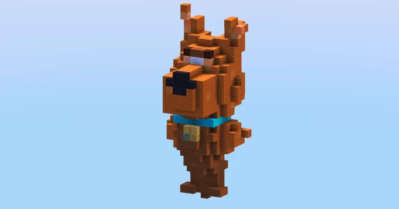 Scrappy Doo from Scooby Doo — Minecraft Build by LeonisBuilds