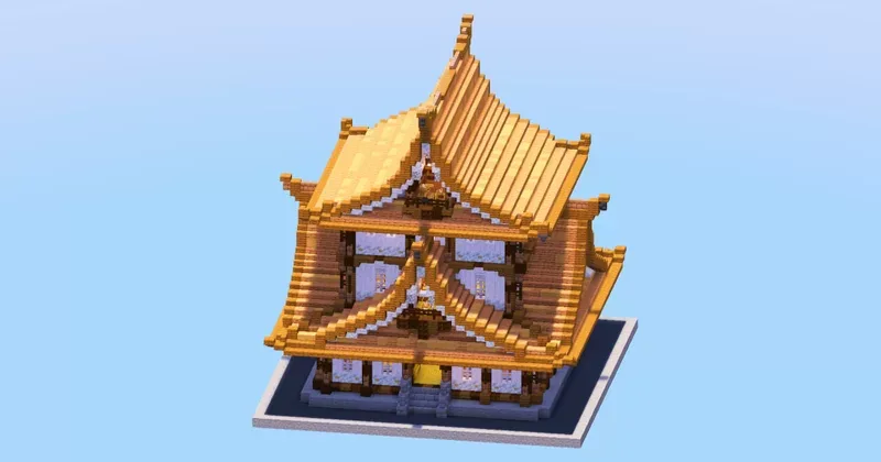 Japanese Temple Jungle Version — Minecraft Build by LeonisBuilds